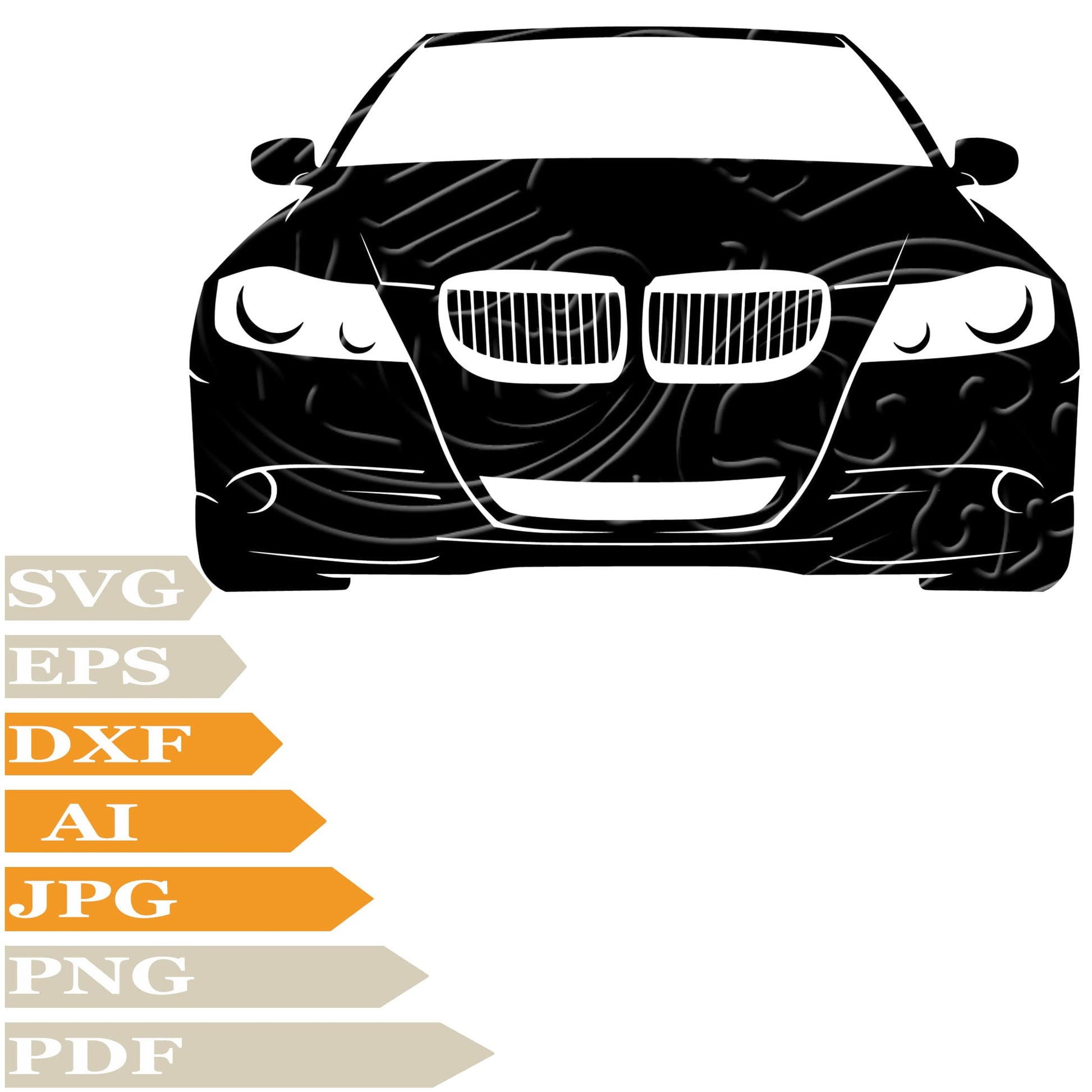BMW, Sport Car BMW Svg File, Image Cut, Png, For Tattoo, Silhouette, Digital Vector Download, Cut File, Clipart, For Cricut