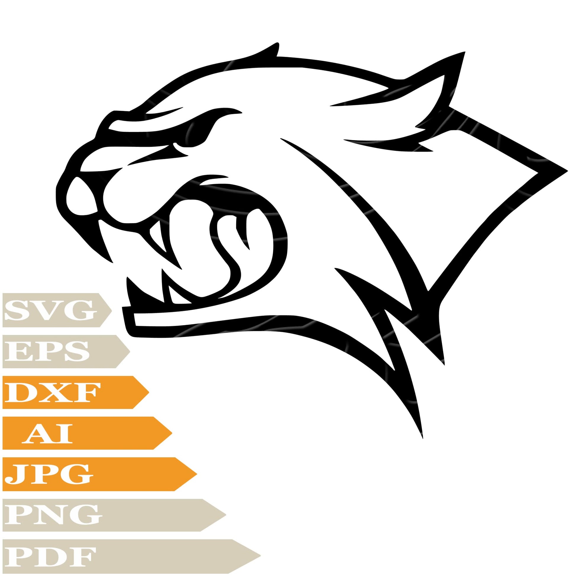Cat SVG, PNG, Clip art, Cut File, Vector Graphics, Instant Download, W ...