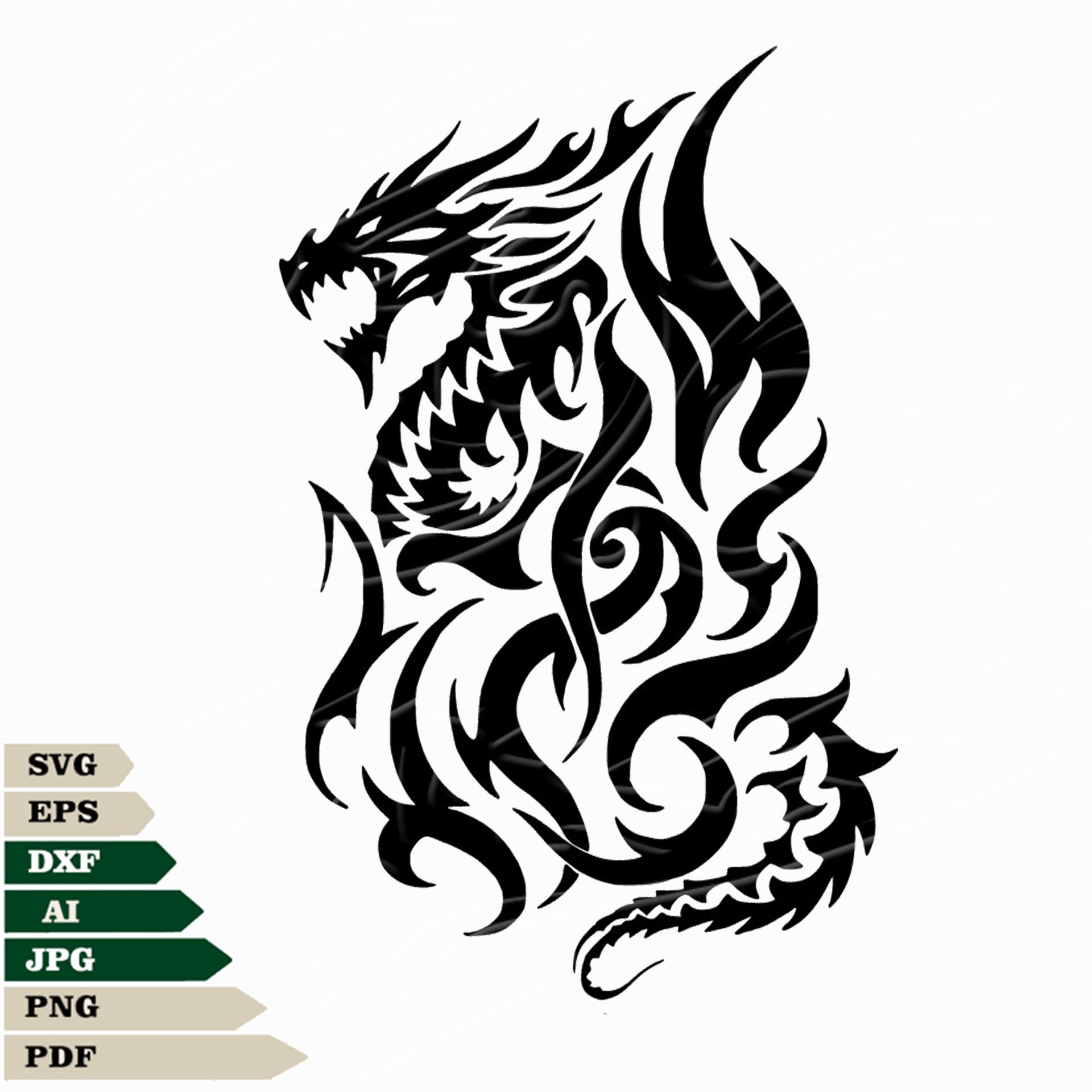 dragon svg file, dragon head svg design, angry dragon png, dragon vector file, wild dragon svg for tattoo, dragon svg for cricut