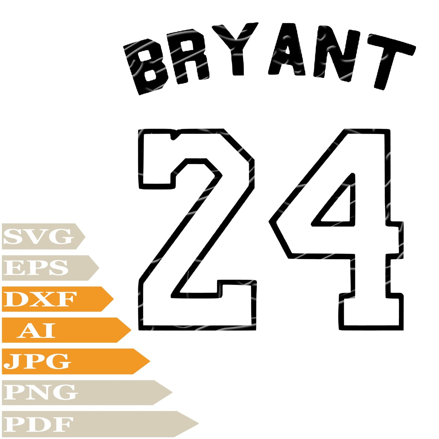 Kobe Bryant, Black Mamba Svg File, Image Cut, Png, For Tattoo, Silhouette, Digital Vector Download, Cut File, Clipart, For Cricut