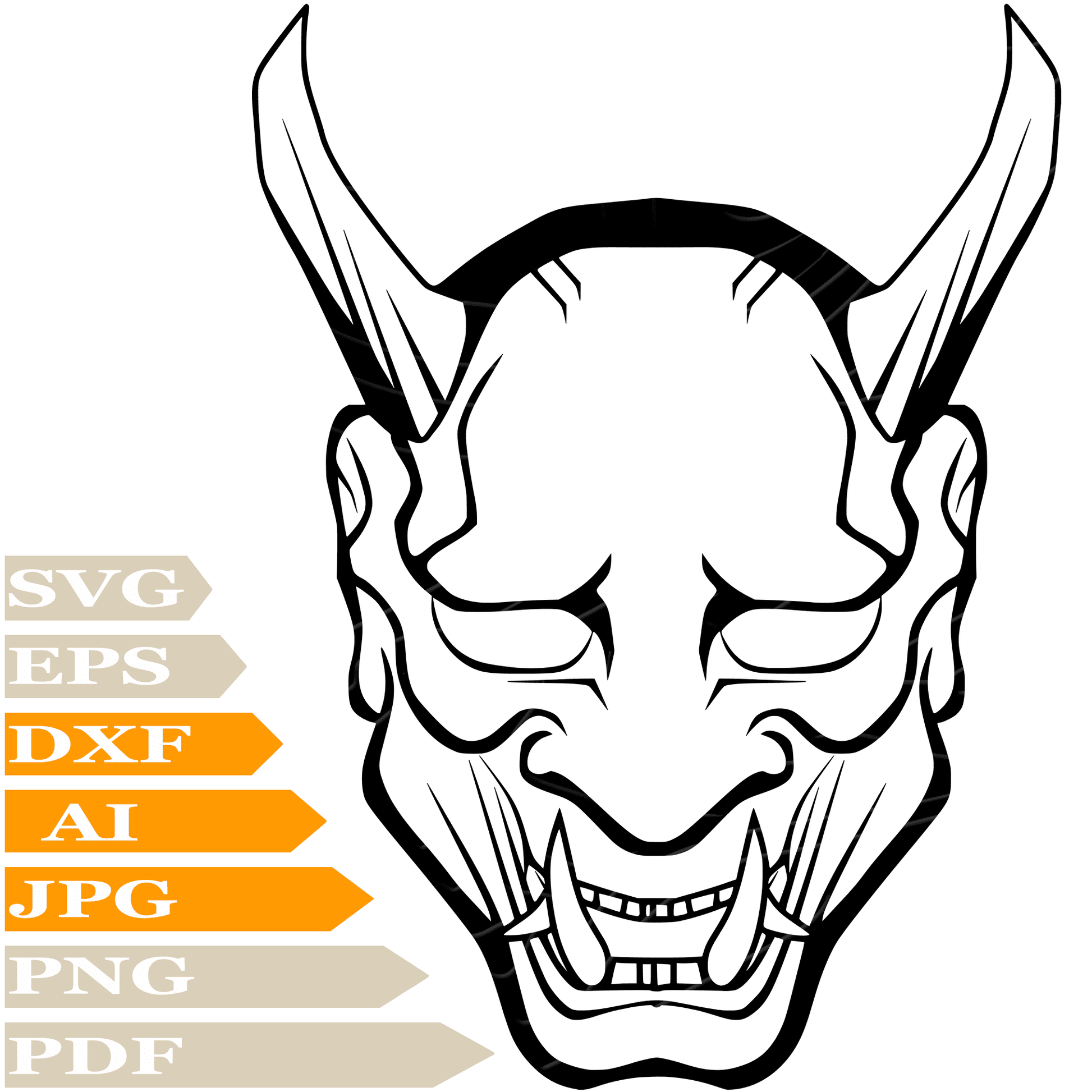 Monster SVG File-Angry Devil Personalized SVG-Monster Horns Drawing SVG-Monster Vector ClipArt's-SVG Cut Files-Illustration-PNG-Decal-Circuit-Digital Files-For Shirts-Silhouette