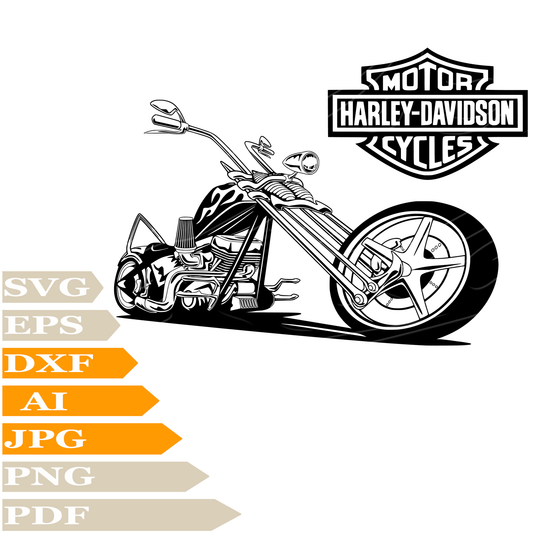 Motorcycle SVG-Motorcycles Harley Davidson Logo SVG File-Harley Davidson Logo SVG Design-motorcycle Harley Davidson Vector Graphics-PNG-Image Cut-Cricut-Clipart-Instant Download-T–Shirt-Tattoo-Silhouette