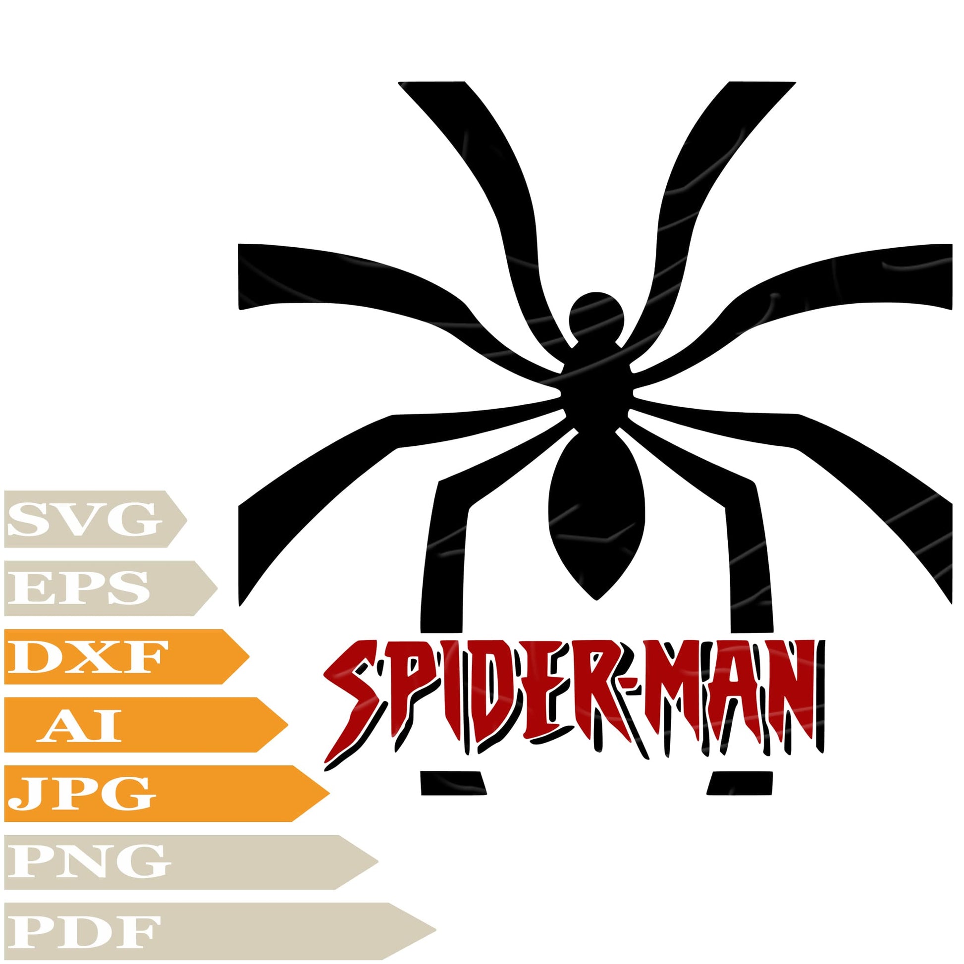 sofvintage-Spider SVG-Spiderman SVG File-Spiderman Logo SVG Design-Spider Vector Graphics-Spiderman PNG-Spider For Cricut-Spiderman Cut File-Black Spider Digital Download-Spiderman Wall sticker-Spider Clip art-Spiderman For T-Shirt-Spider Printable-Spiderman Silhouette