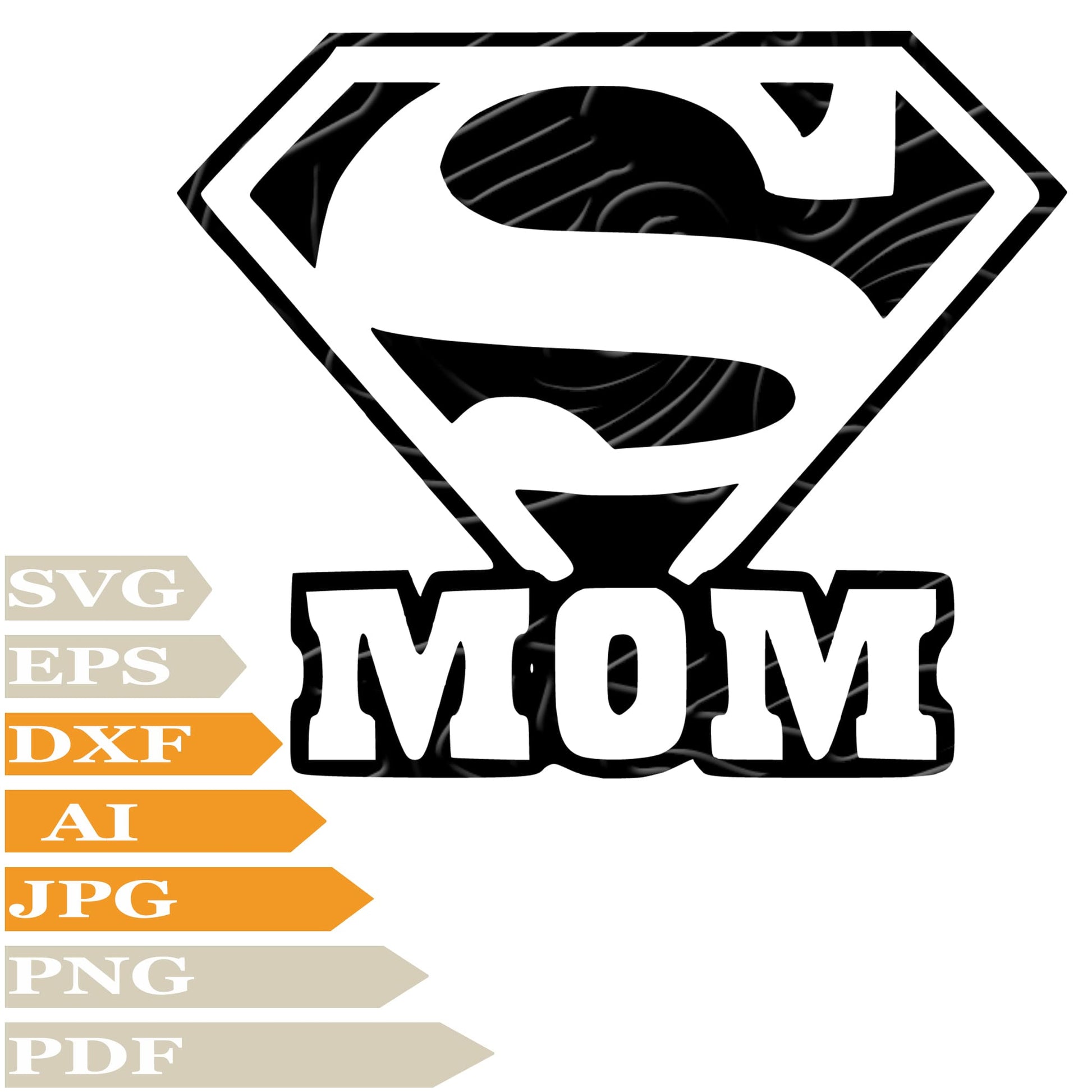 Super SVG-Superman Logo Personalized SVG-Super Family Drawing SVG-Super Vector Illustration-PNG-Decal-Cricut-Digital Files-Clip Art-Cut File-For Shirts-Silhouette