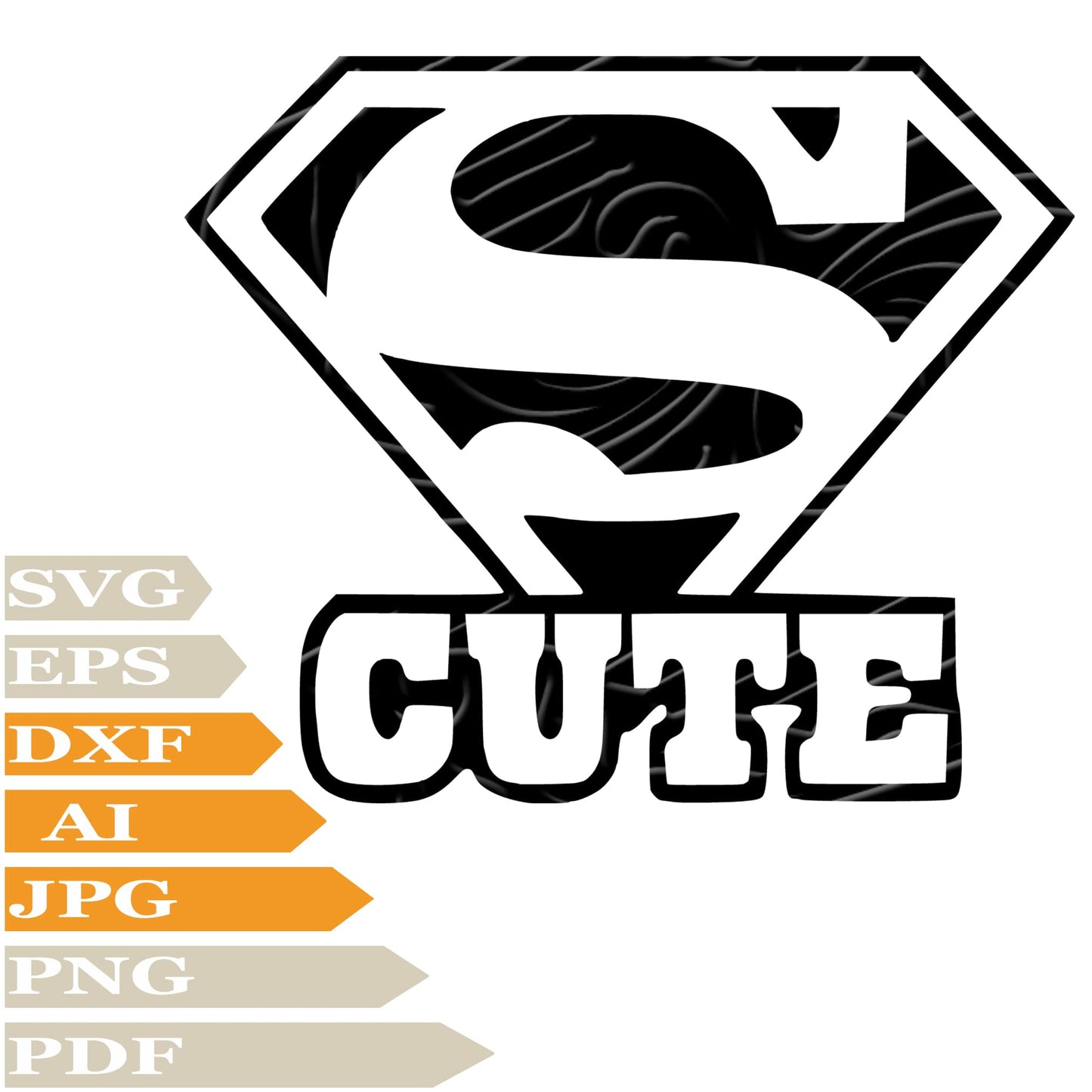Super SVG-Superman Logo Personalized SVG-Super Family Drawing SVG-Super Vector Illustration-PNG-Decal-Cricut-Digital Files-Clip Art-Cut File-For Shirts-Silhouette