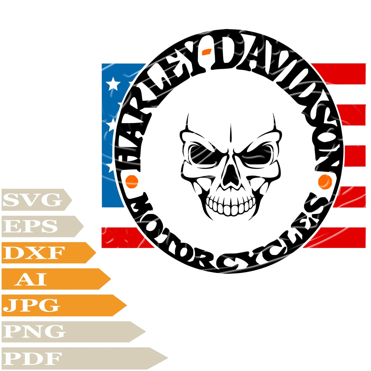 Harley Davidson Svg File, Skull Harley Davidson Svg Design, Skull Png, Harley Davidson Logo Vector Graphics, Skull Harley Davidson Svg For Tattoo, Harley Davidson Svg For Cricut