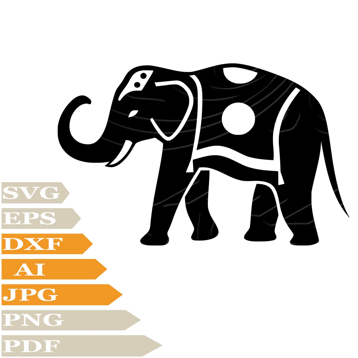 Sofvintage-Elephant SVG-Circus Elephant SVG Design-Circus Elephant SVG File-Circus Elephant Digital Vector Download-Funny Elephant PNG-Elephant For Cricut-Elephant Clip art-Circus Elephant Cut File-Elephant T-Shirt-Funny Elephant Wall Sticker-Elehant For Tattoo-Elephant Printable-Circus Elephant Silhouette