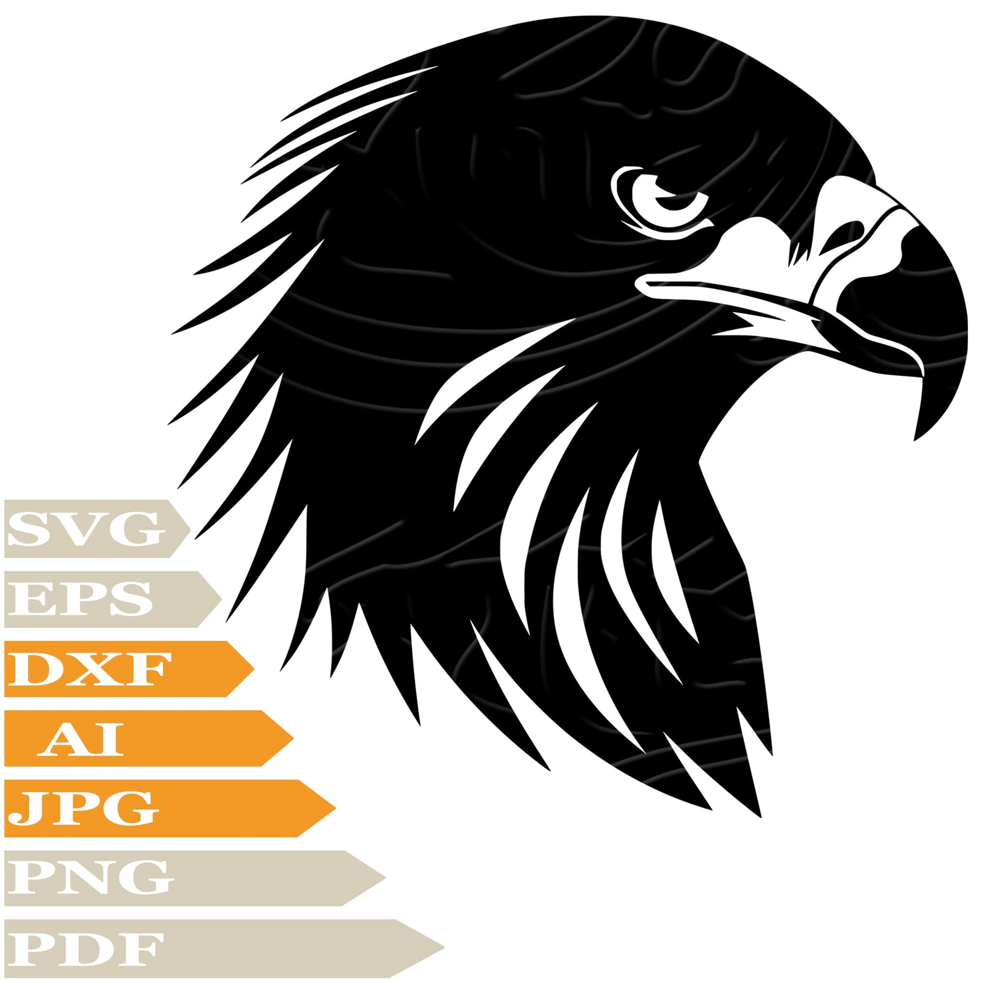 Sofvintage-Eagle Head-Eagle SVG-Eagle Head SVG Design-Bird Eagle SVG File-Eagle Head Digital Vector Download-PNG-For Cricut-Clip art-Cut File-T-Shirt-Wall Sticker-For Tattoo-Printable-Silhouette