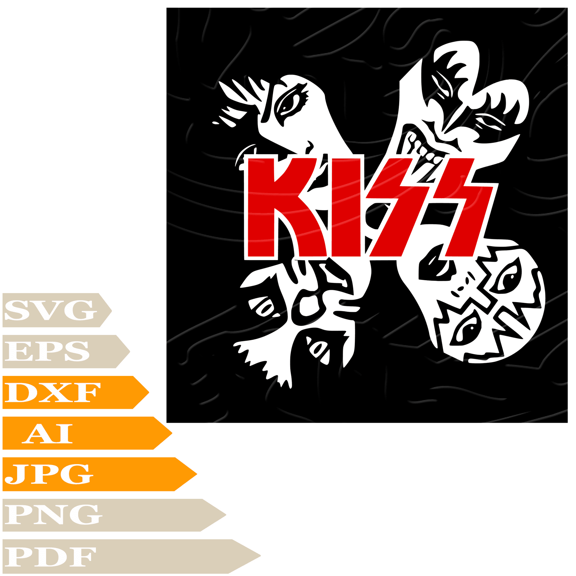 Sofvintage-Kiss-Kiss Band SVG-Members Kiss Band SVG Design-Kiss Music Band SVG File-Kiss PNG-Members Kiss Band Vector Graphics-Kiss Band For Cricut-Kiss Clip art-Kiss Music Band Cut File-Members Kiss Band T-Kiss Shirt-Kiss Band Wall Sticker-Kiss For Tattoo-Music Band Kiss Printable-Members Kiss Band Silhouette